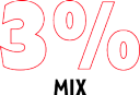 3% mix